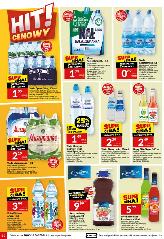 Twój Market - gazetka promocyjna Gazetka od środy 10.06 do wtorku 16.06 - strona 28