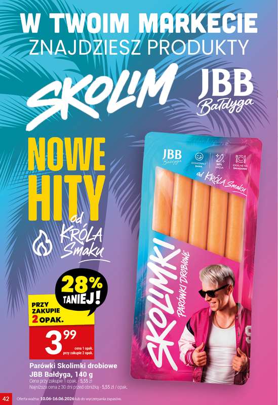 Twój Market - gazetka promocyjna Gazetka od środy 10.06 do wtorku 16.06 - strona 42