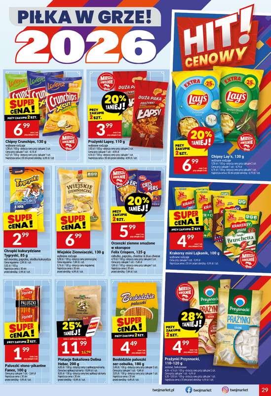 Twój Market - gazetka promocyjna Gazetka od środy 10.06 do wtorku 16.06 - strona 29