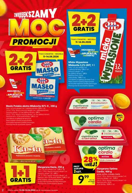 Twój Market - gazetka promocyjna Gazetka od środy 10.06 do wtorku 16.06 - strona 2