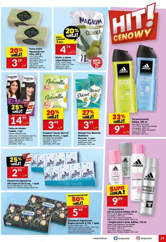 Twój Market - gazetka promocyjna Gazetka od środy 10.06 do wtorku 16.06 - strona 39