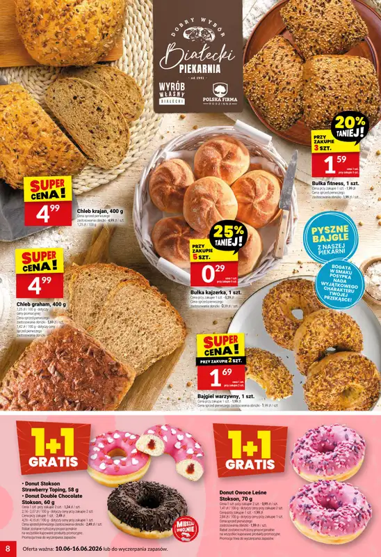 Twój Market - gazetka promocyjna Gazetka od środy 10.06 do wtorku 16.06 - strona 8