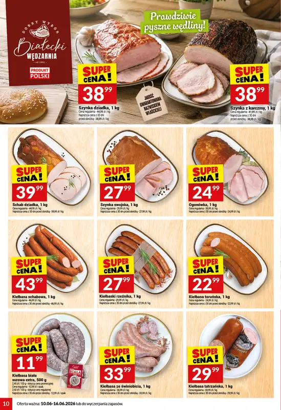 Twój Market - gazetka promocyjna Gazetka od środy 10.06 do wtorku 16.06 - strona 10