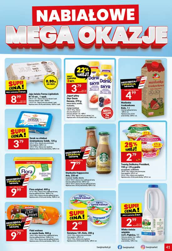 Twój Market - gazetka promocyjna Gazetka od środy 10.06 do wtorku 16.06 - strona 41