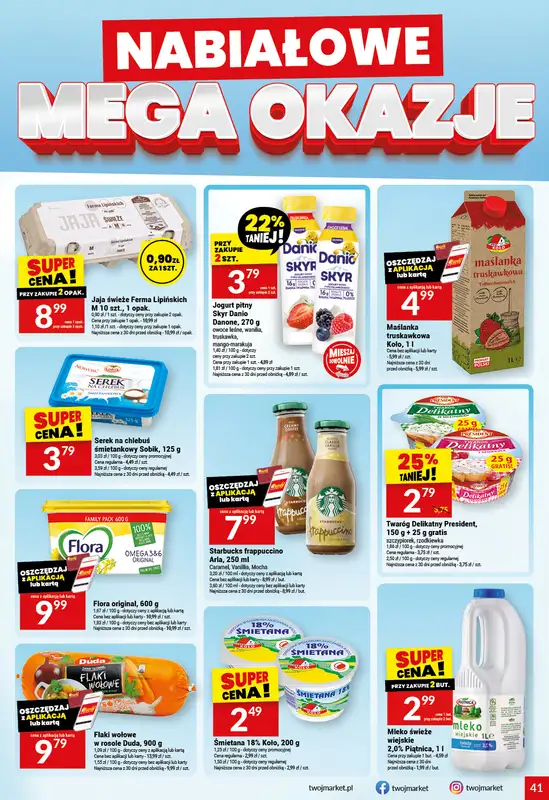 Twój Market - gazetka promocyjna Gazetka od środy 10.06 do wtorku 16.06 - strona 41