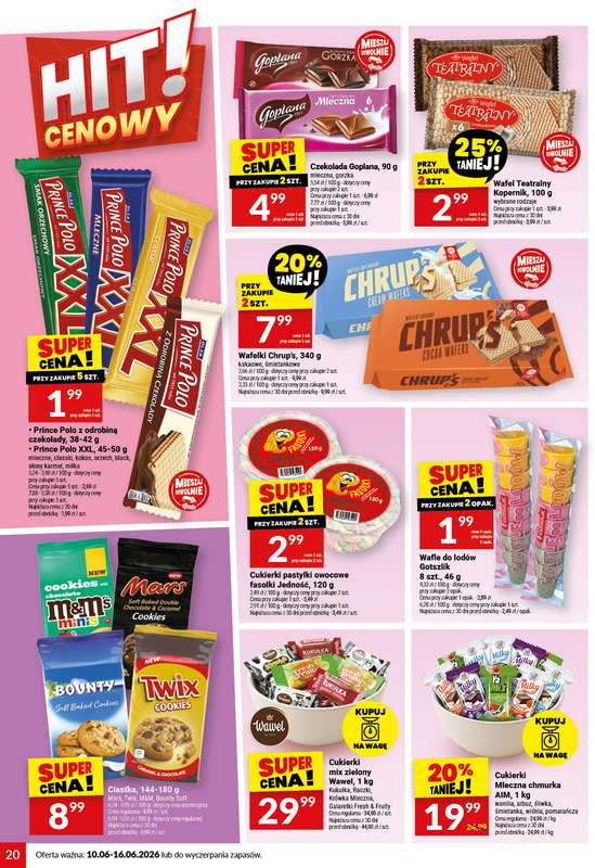 Twój Market - gazetka promocyjna Gazetka od środy 10.06 do wtorku 16.06 - strona 20