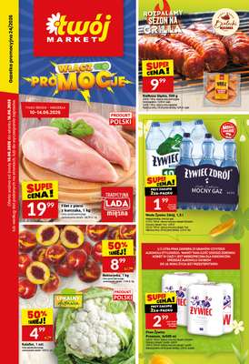 Twój Market - gazetka promocyjna Gazetka od środy 10.06 do wtorku 16.06