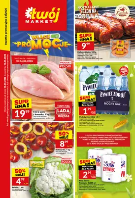 Twój Market - gazetka promocyjna Gazetka od środy 10.06 do wtorku 16.06