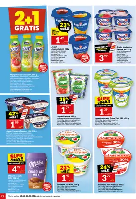 Twój Market - gazetka promocyjna Gazetka od środy 10.06 do wtorku 16.06 - strona 22