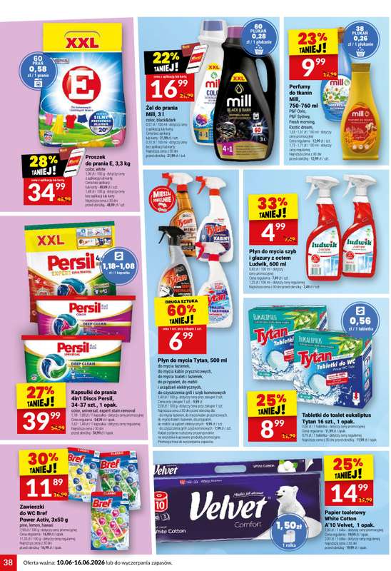 Twój Market - gazetka promocyjna Gazetka od środy 10.06 do wtorku 16.06 - strona 38