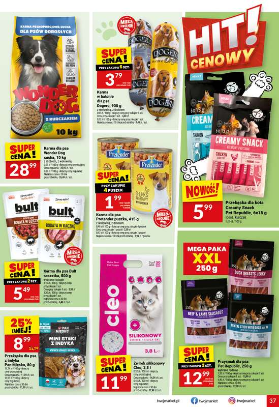 Twój Market - gazetka promocyjna Gazetka od środy 10.06 do wtorku 16.06 - strona 37