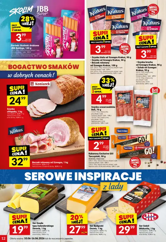 Twój Market - gazetka promocyjna Gazetka od środy 10.06 do wtorku 16.06 - strona 12