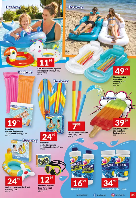 Twój Market - gazetka promocyjna Gazetka od środy 10.06 do wtorku 16.06 - strona 35