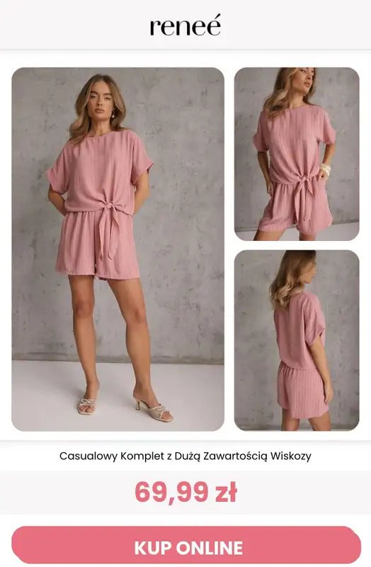 Renee - gazetka promocyjna Komplety na lato od wtorku 09.06 do środy 17.06 - strona 3