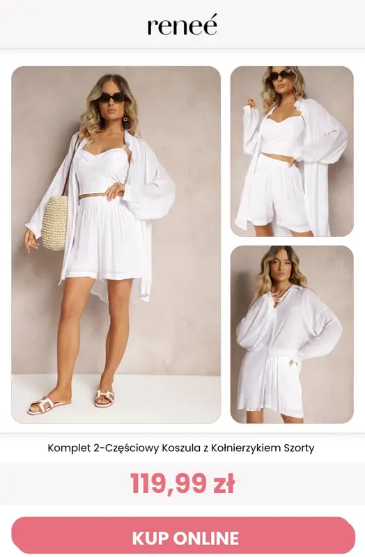Renee - gazetka promocyjna Komplety na lato od wtorku 09.06 do środy 17.06 - strona 4