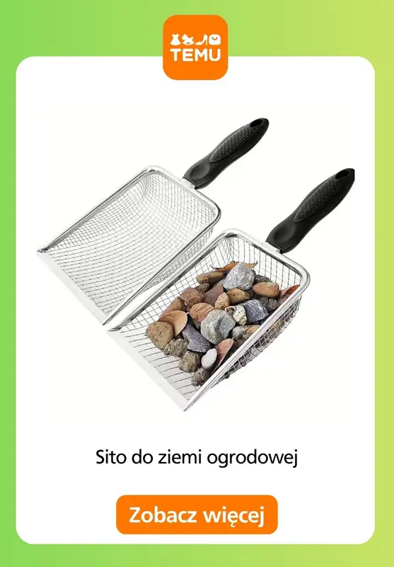 Temu - gazetka promocyjna Narzędzia do ogrodu od środy 10.06  - strona 8