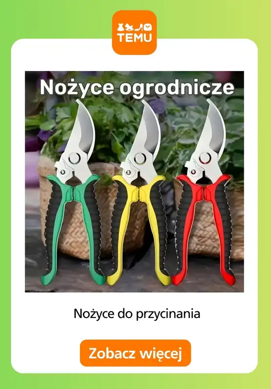 Temu - gazetka promocyjna Narzędzia do ogrodu od środy 10.06  - strona 5