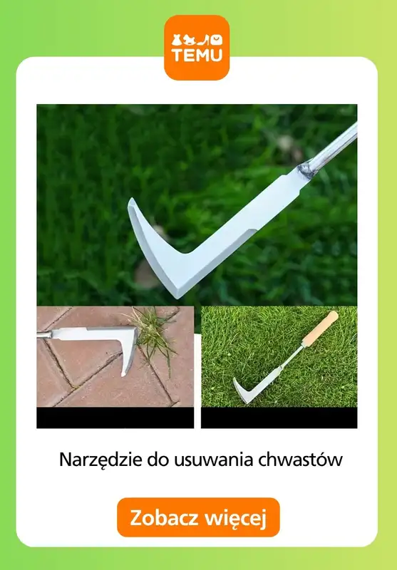 Temu - gazetka promocyjna Narzędzia do ogrodu od środy 10.06  - strona 6