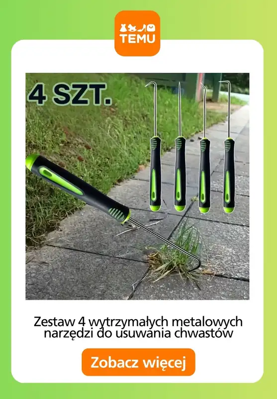 Temu - gazetka promocyjna Narzędzia do ogrodu od środy 10.06  - strona 3