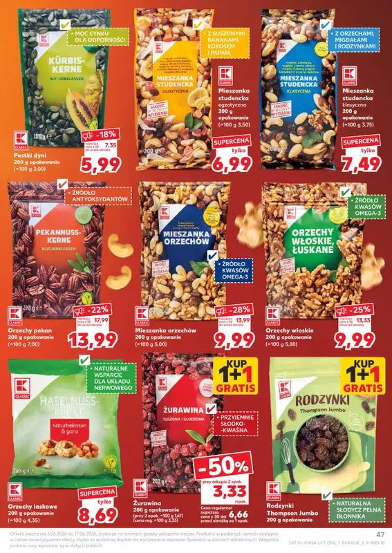 Kaufland - gazetka promocyjna Gazetka Tygodnia od czwartku 11.06 do środy 17.06 - strona 47