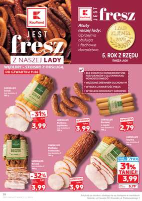 Kaufland - gazetka promocyjna Gazetka Tygodnia od czwartku 11.06 do środy 17.06 - strona 28