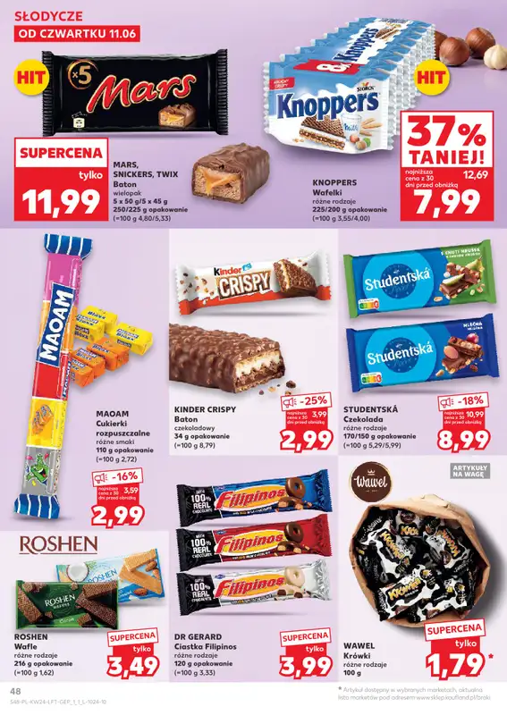 Kaufland - gazetka promocyjna Gazetka Tygodnia od czwartku 11.06 do środy 17.06 - strona 48