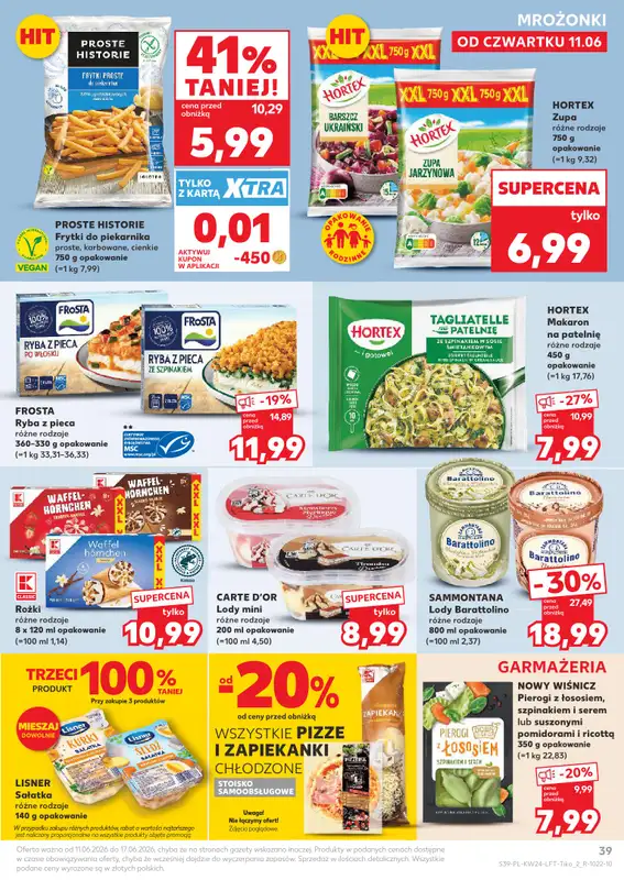 Kaufland - gazetka promocyjna Gazetka Tygodnia od czwartku 11.06 do środy 17.06 - strona 39