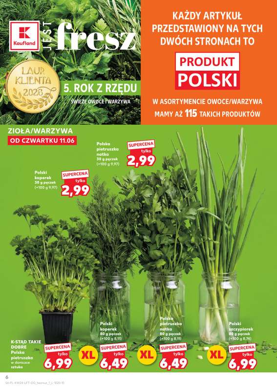 Kaufland - gazetka promocyjna Gazetka Tygodnia od czwartku 11.06 do środy 17.06 - strona 6