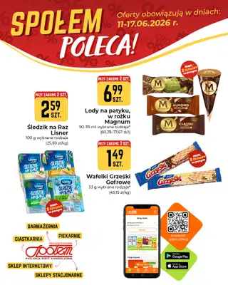 Społem Częstochowa - gazetka promocyjna Plakaty promocyjne od czwartku 11.06 do środy 17.06 - strona 3
