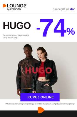 Lounge by Zalando - gazetka promocyjna Do -74% Hugo od wtorku 09.06 do piątku 12.06