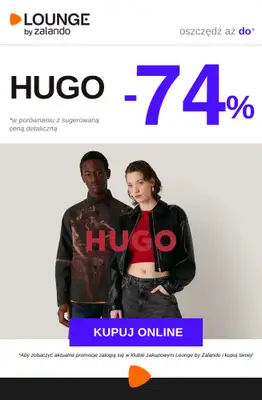 Lounge by Zalando - gazetka promocyjna Do -74% Hugo od wtorku 09.06 do piątku 12.06