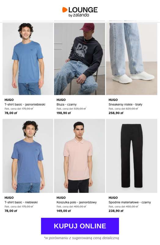 Lounge by Zalando - gazetka promocyjna Do -74% Hugo od wtorku 09.06 do piątku 12.06 - strona 4