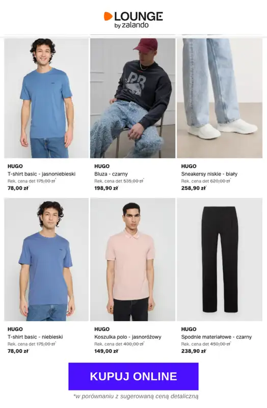 Lounge by Zalando - gazetka promocyjna Do -74% Hugo od wtorku 09.06 do piątku 12.06 - strona 4