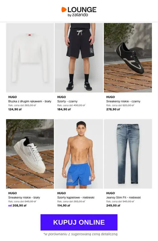Lounge by Zalando - gazetka promocyjna Do -74% Hugo od wtorku 09.06 do piątku 12.06 - strona 6