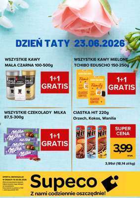 Supeco - gazetka promocyjna Dzień Taty od środy 10.06 do wtorku 30.06