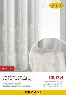 BEST SALE - gazetka promocyjna Eurofirany | Do -25% na firany od wtorku 09.06  - strona 9
