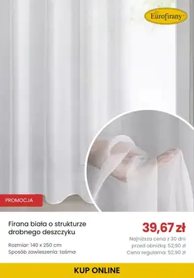 BEST SALE - gazetka promocyjna Eurofirany | Do -25% na firany od wtorku 09.06  - strona 11