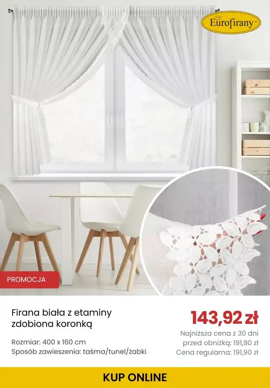 BEST SALE - gazetka promocyjna Eurofirany | Do -25% na firany od wtorku 09.06  - strona 10