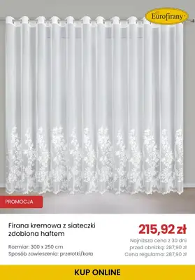BEST SALE - gazetka promocyjna Eurofirany | Do -25% na firany od wtorku 09.06  - strona 6