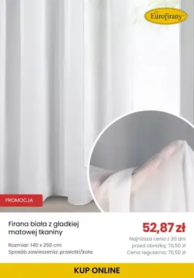 BEST SALE - gazetka promocyjna Eurofirany | Do -25% na firany od wtorku 09.06  - strona 4