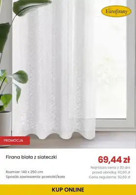 BEST SALE - gazetka promocyjna Eurofirany | Do -25% na firany od wtorku 09.06  - strona 7