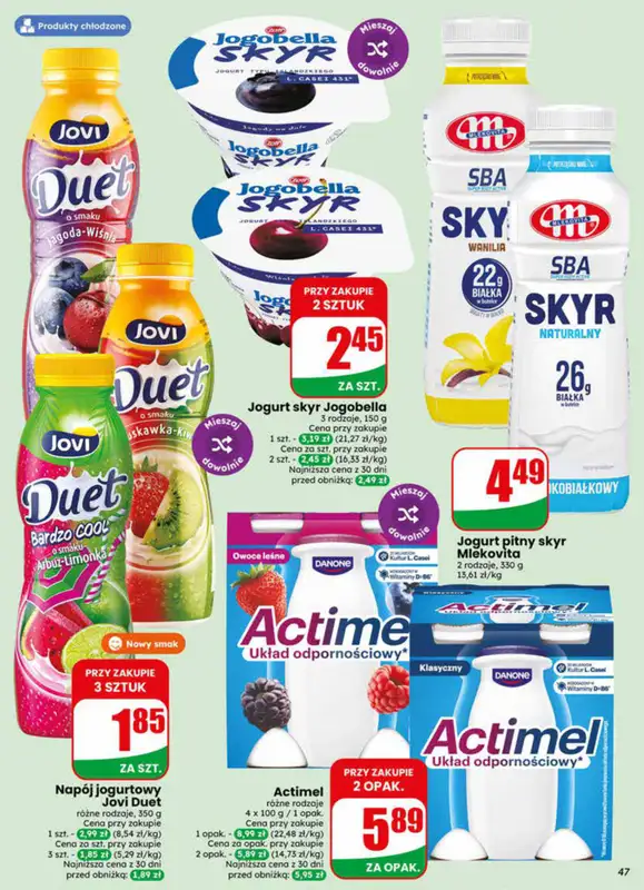 Dino - gazetka promocyjna Gazetka 24 / 2026 od środy 10.06 do wtorku 16.06 - strona 47