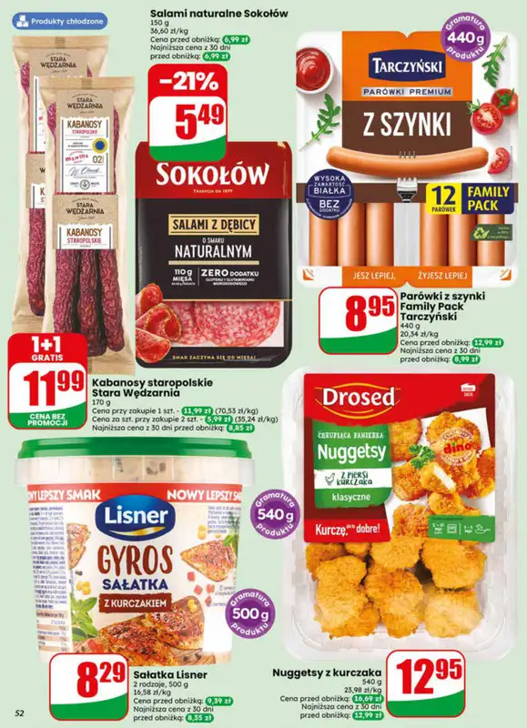 Dino - gazetka promocyjna Gazetka 24 / 2026 od środy 10.06 do wtorku 16.06 - strona 52