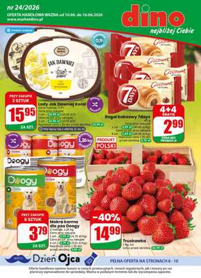 Dino - gazetka promocyjna Gazetka 24 / 2026 od środy 10.06 do wtorku 16.06