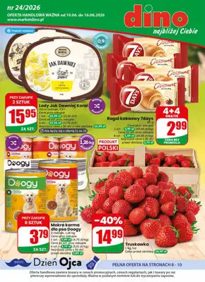 Dino - gazetka promocyjna Gazetka 24 / 2026 od środy 10.06 do wtorku 16.06