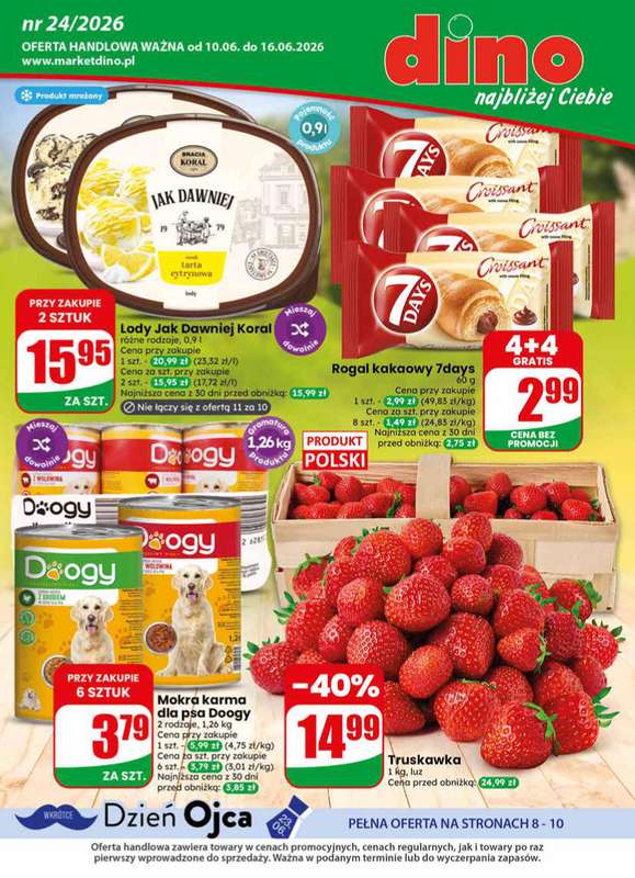 Dino - gazetka promocyjna Gazetka 24 / 2026 od środy 10.06 do wtorku 16.06
