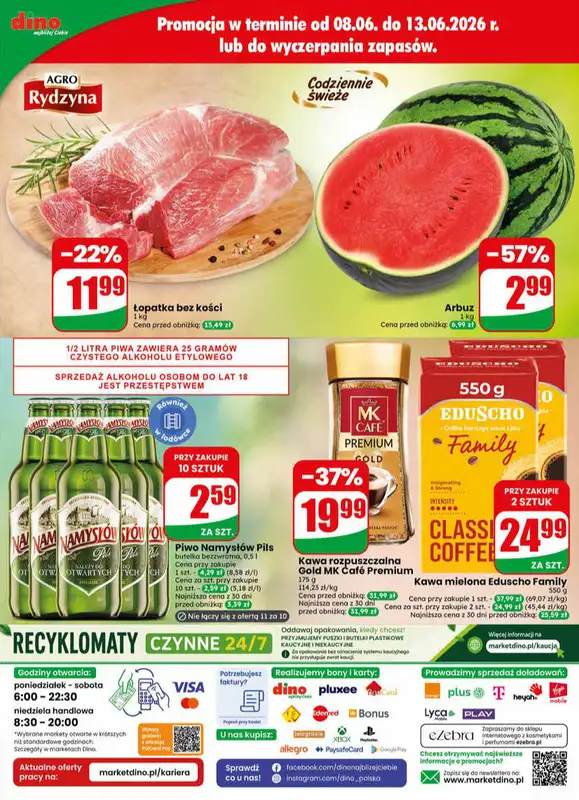 Dino - gazetka promocyjna Gazetka 24 / 2026 od środy 10.06 do wtorku 16.06 - strona 79