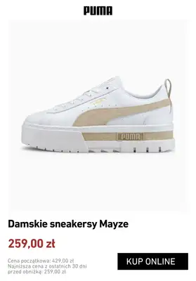 BEST SALE - gazetka promocyjna Puma | Wyprzedaż sneakersów damskich od wtorku 09.06  - strona 6