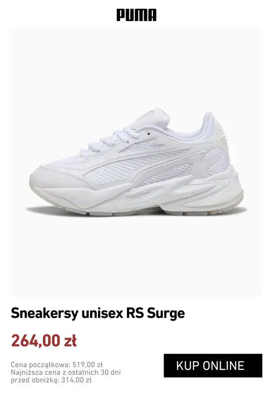 BEST SALE - gazetka promocyjna Puma | Wyprzedaż sneakersów damskich od wtorku 09.06  - strona 12