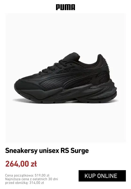 BEST SALE - gazetka promocyjna Puma | Wyprzedaż sneakersów damskich od wtorku 09.06  - strona 11